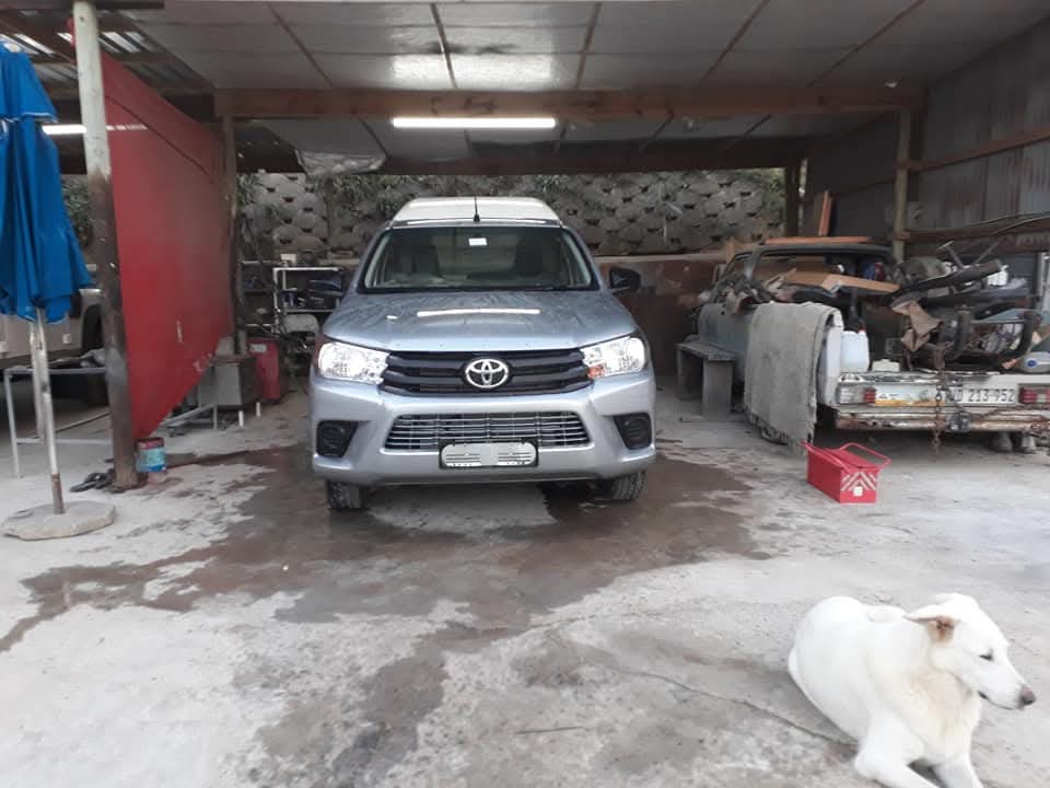 Toyota Hilux — Front-End Repair after repair at Seapark Auto Clinic