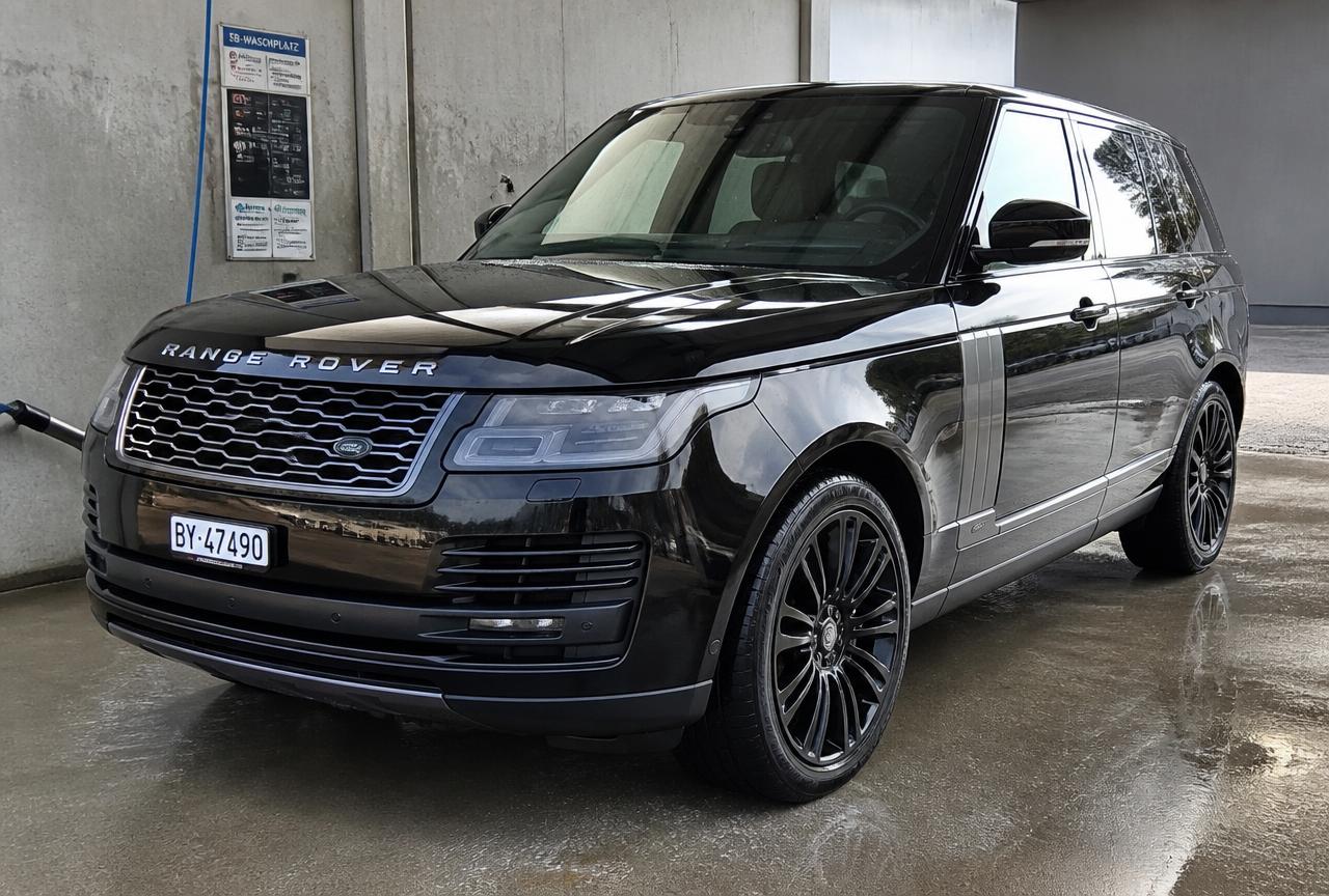 Range Rover — Premium Hand Wash & Polish after repair at Seapark Auto Clinic